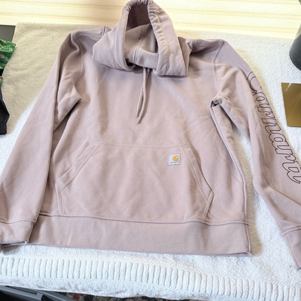 Carhartt Light Tan Rain Defender Hoodie
